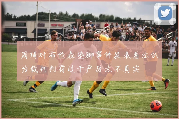 周琦对布伦森垫脚事件发表看法认为裁判判罚过于严厉太不真实